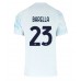Inter Milan Nicolo Barella #23 Venkovní Dres 2025-26 Krátkým Rukávem